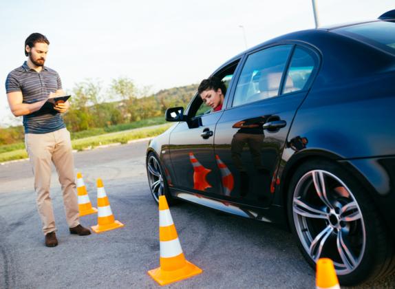 examen para licencia de conducir