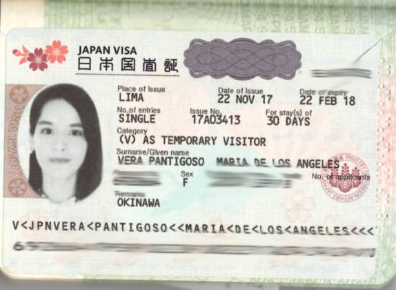 visa para japón